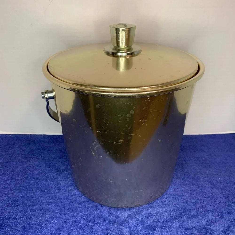 Vintage Regal Ware Supreme Quality Aluminum Ice Wine Bucket - Kewaskum Wisconsin